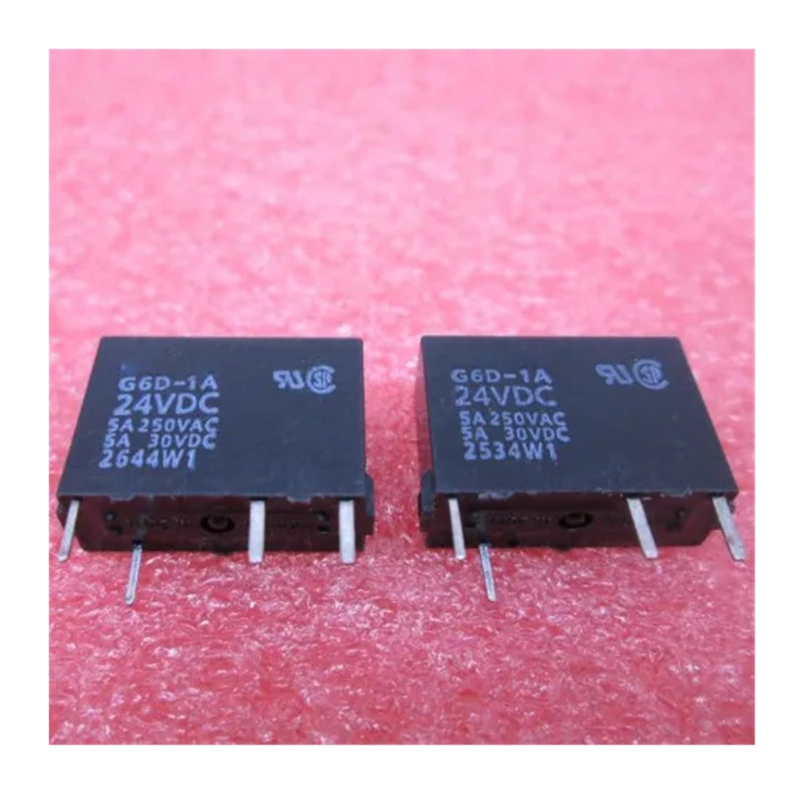 OSHZIKJII RELAY G6D-1A 24VDC G6D-1A-24VDC 5A 250VAC 24VDC 24V relay 4PIN