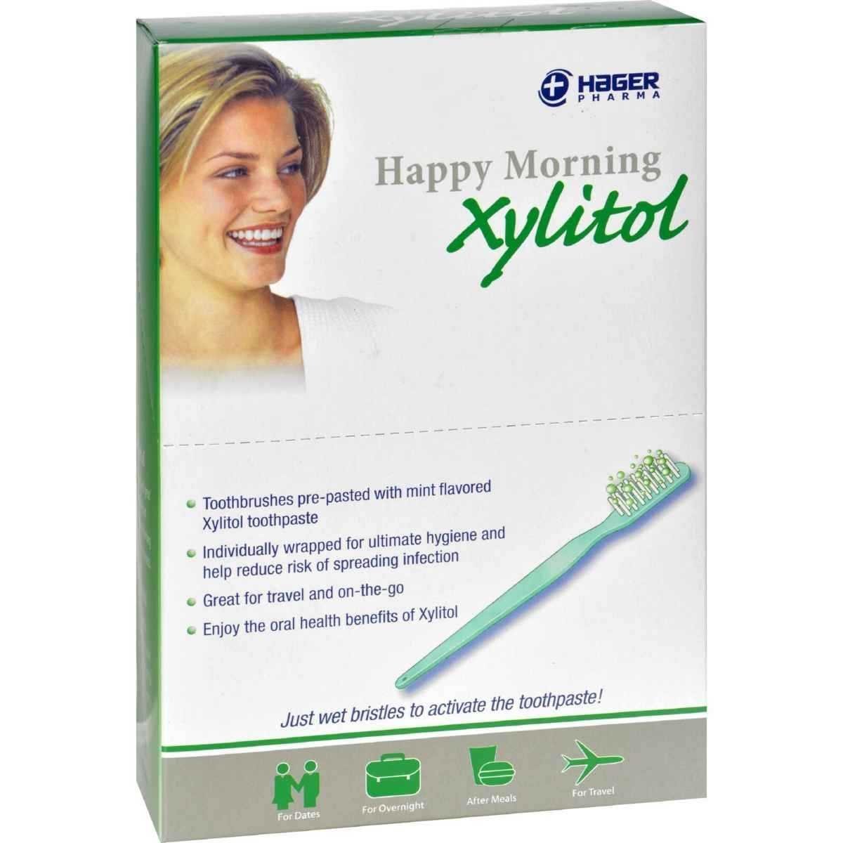 Miradent Adult Electric Toothbrush with Xylitol and Hpy Morn