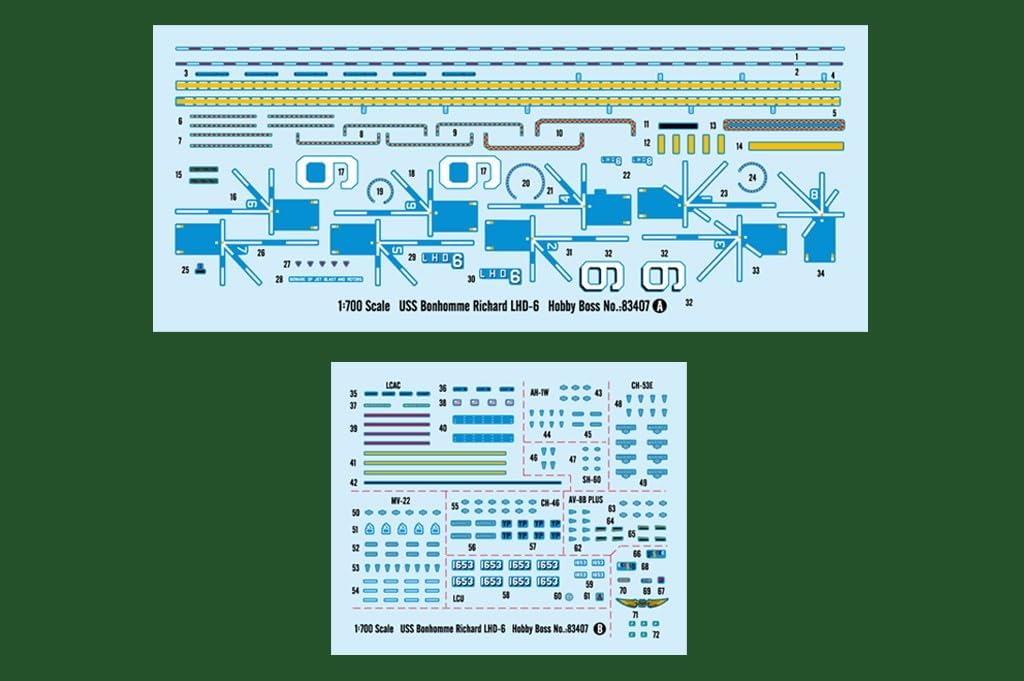 Hobby Boss USS Bonhomme Richard LHD-6 Model Kit