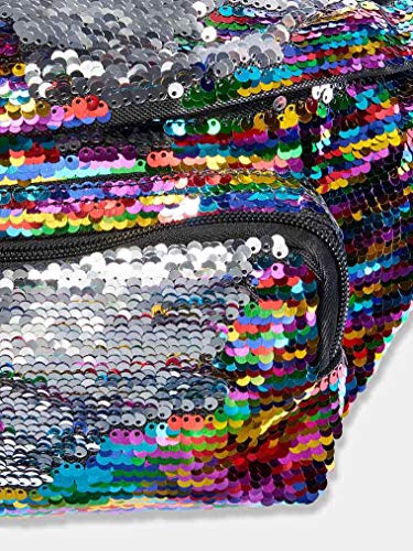 Victoria's Secret Pink Campus Backpack Multicolor Bling Fashion Show Rainbow2