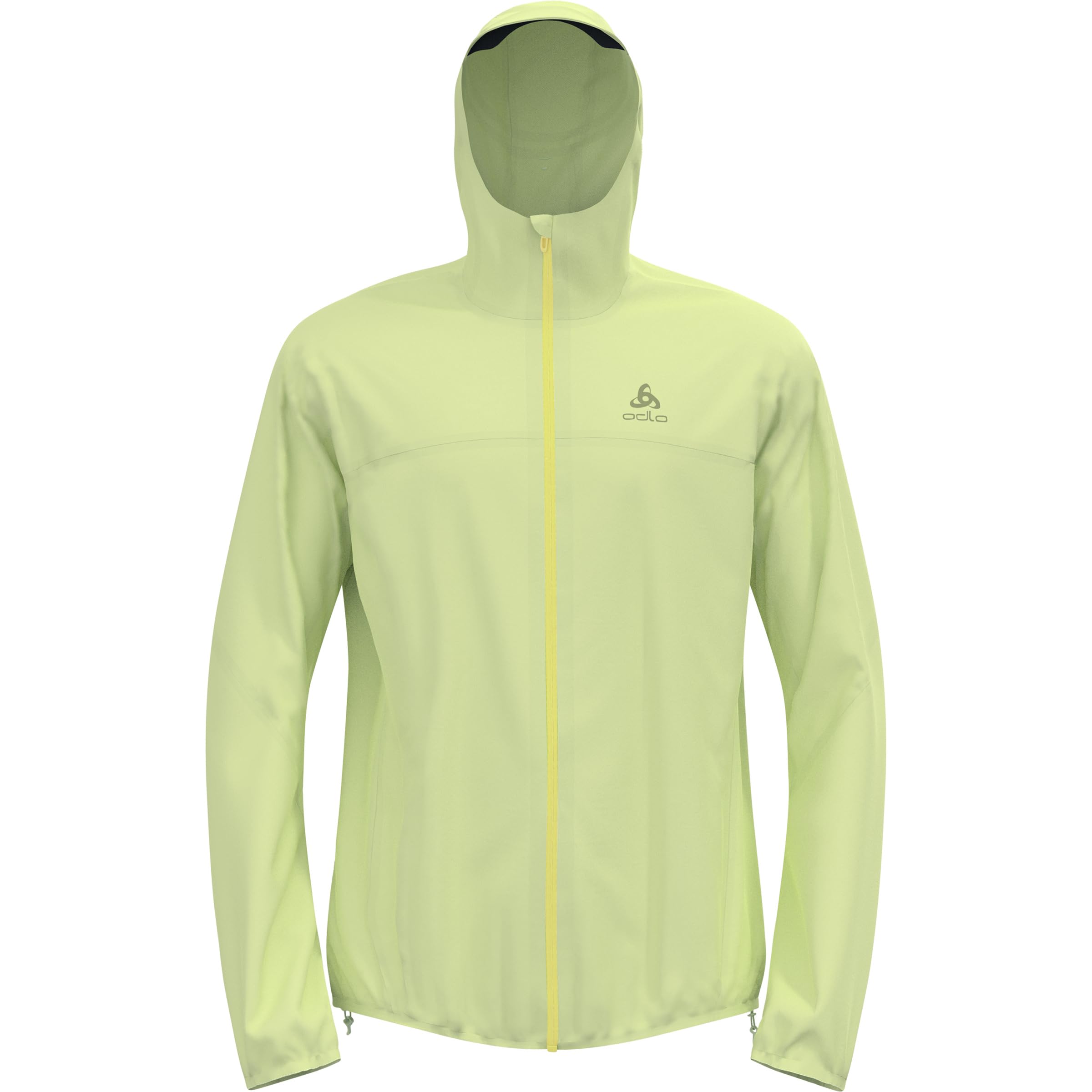 Odlo Herren Zeroweight Waterproof Jacket Laufbekleidung Laufjacke Shadow Lime - Limette L