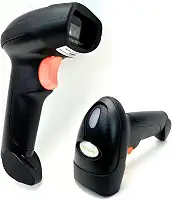 Leitor Código De Barras Sem Fio Wireless Laser Boleto Ean Danfe NF Boleto Bancário Leitura de Tela (Com bluetooth)