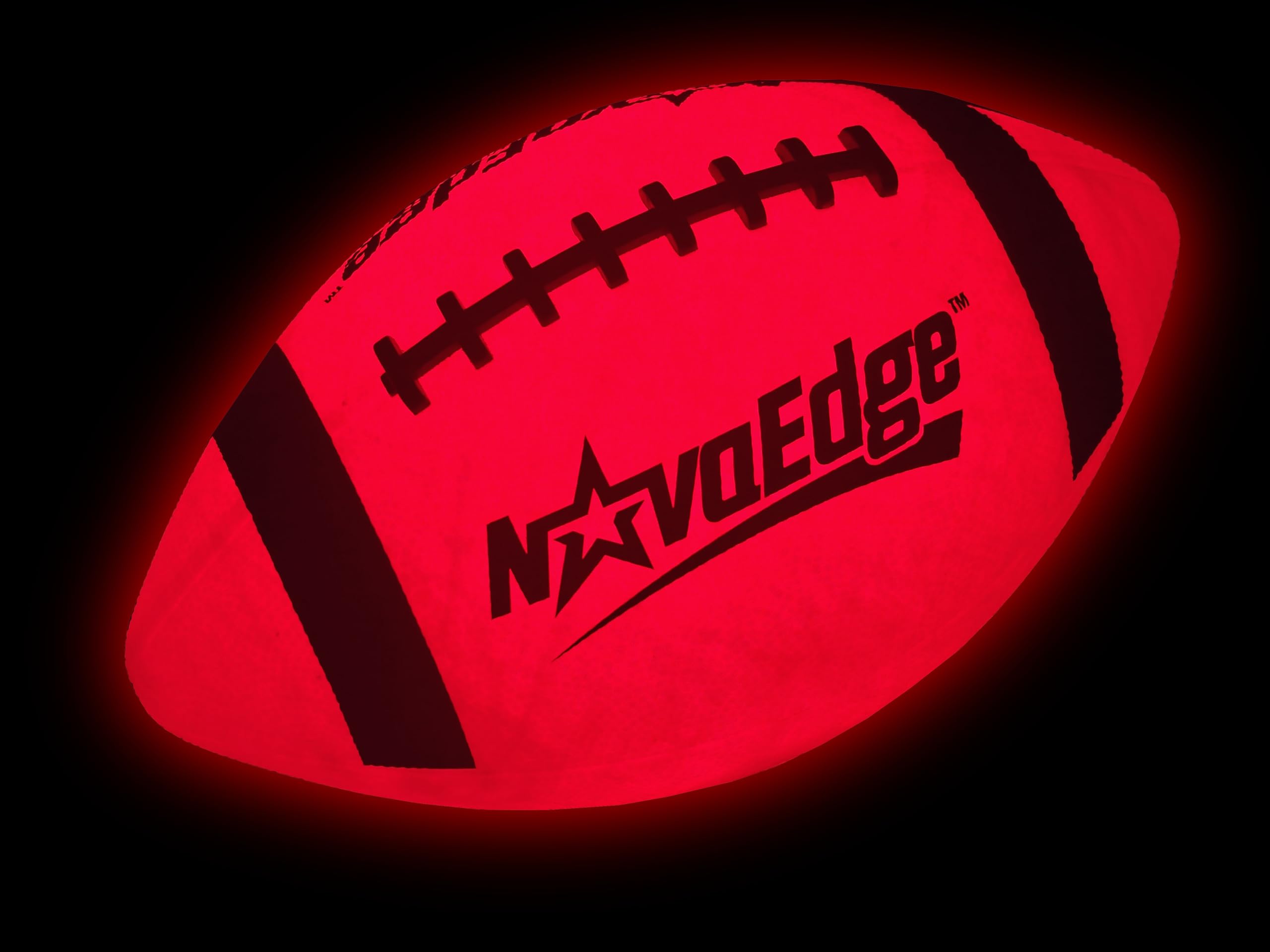 NovaEdge LED Football – Junior Size 6 Rechargeable Light Up Ball