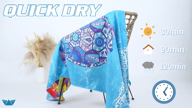 Amazon.com: 2 Pack Lightweight Thin Microfiber Beach Towel Sand