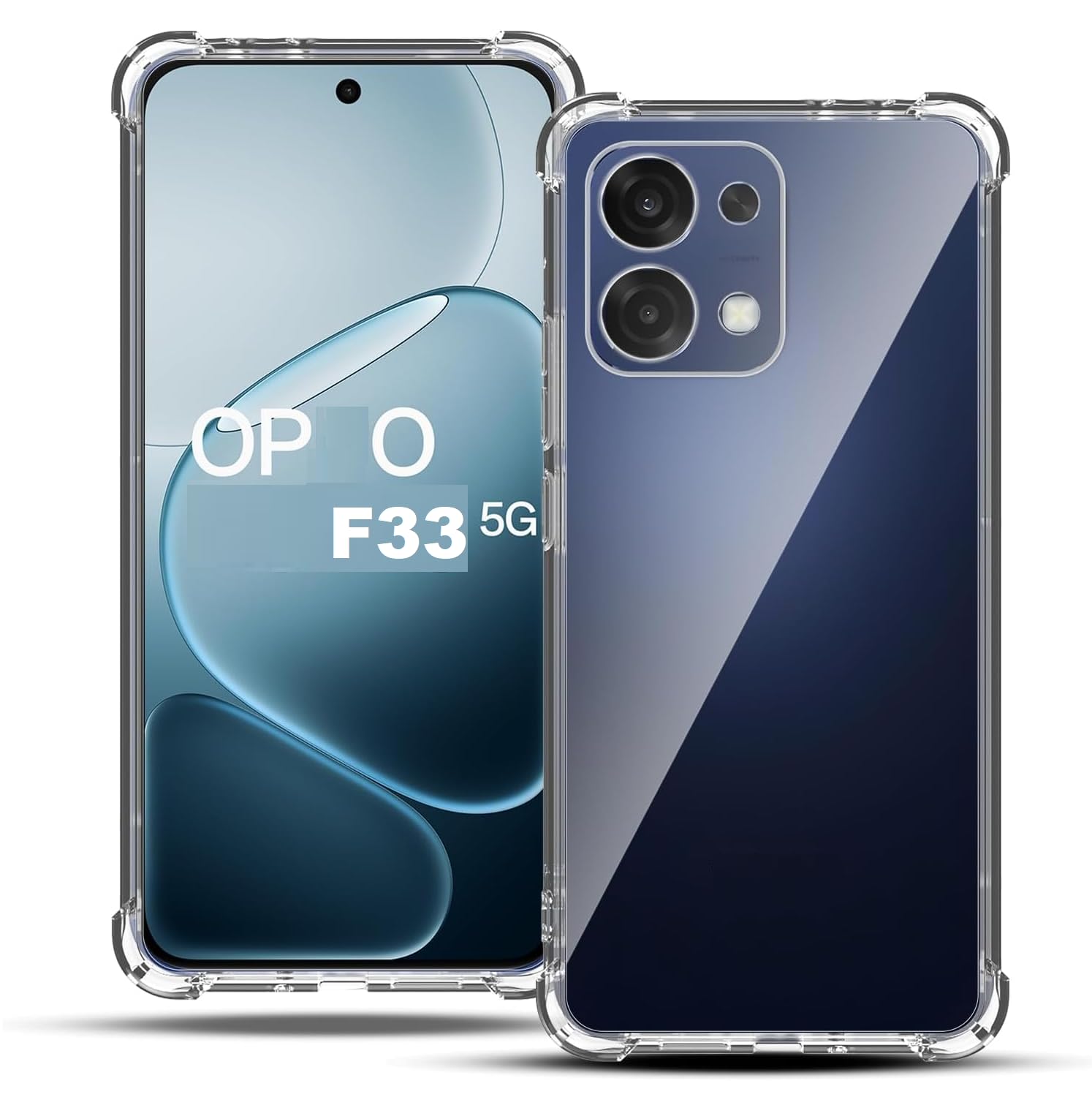 Realme 9i Case - Transparent Bumper Cover -12