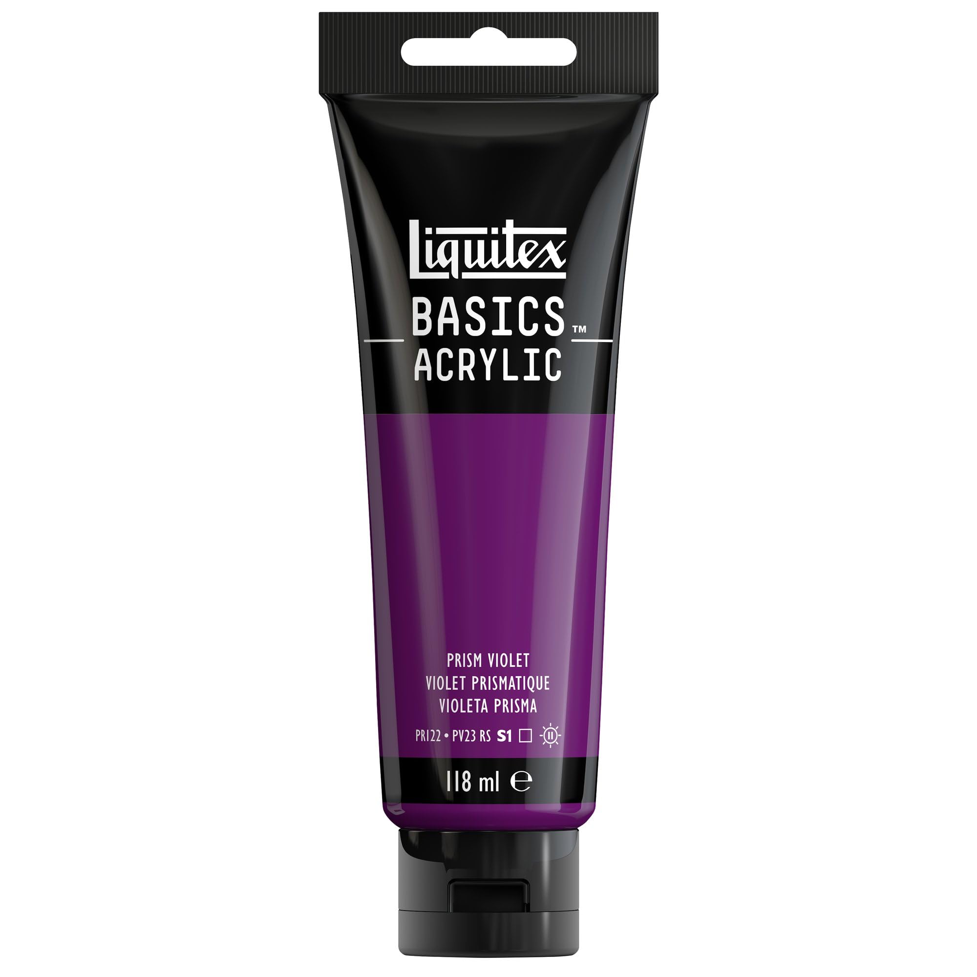 LIQUITEX Basics Acrylic Paint, Prism Violet, 118 ml Tube