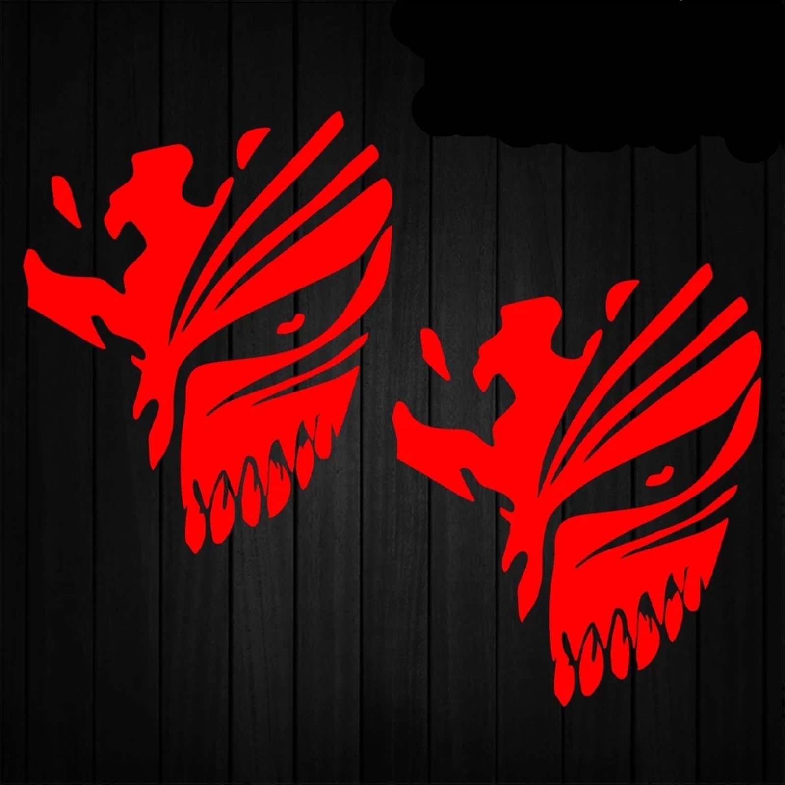 HAfgDJ Reflective Motorcycle Stickers for Helmets, Windshields, Tail Boxes, Body, Fuel Tanks, Racing and Riding Decals