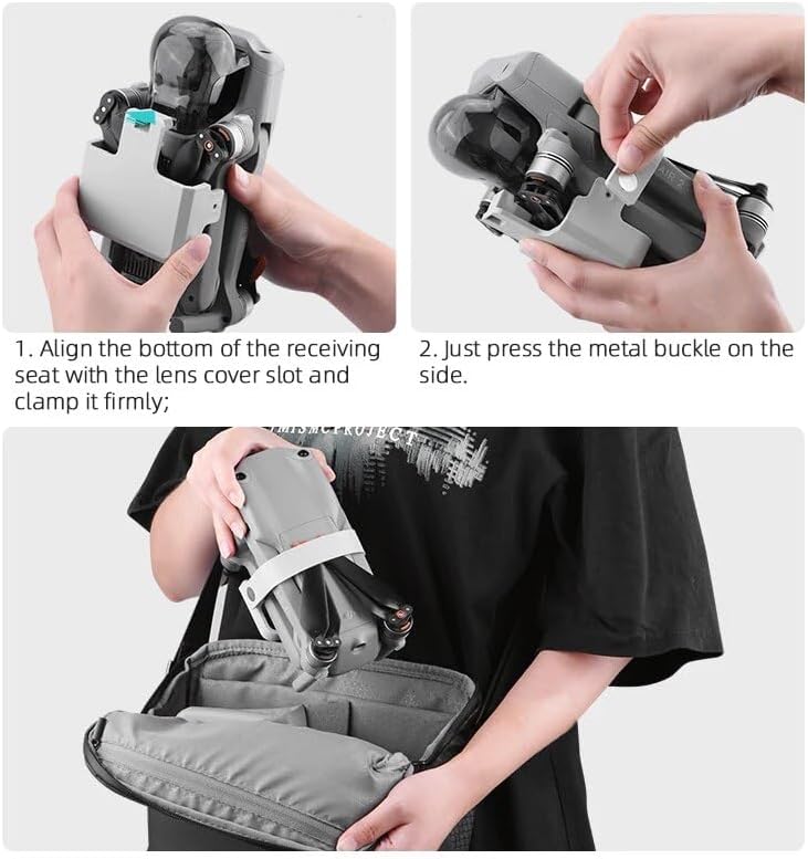 Miniatura 7 de for D-JI Mavic Air 22S Propeller Holder Blade Stabilizer Props Mount Fixed Protector Belt Drone Accessories (Color  New Holder-01)