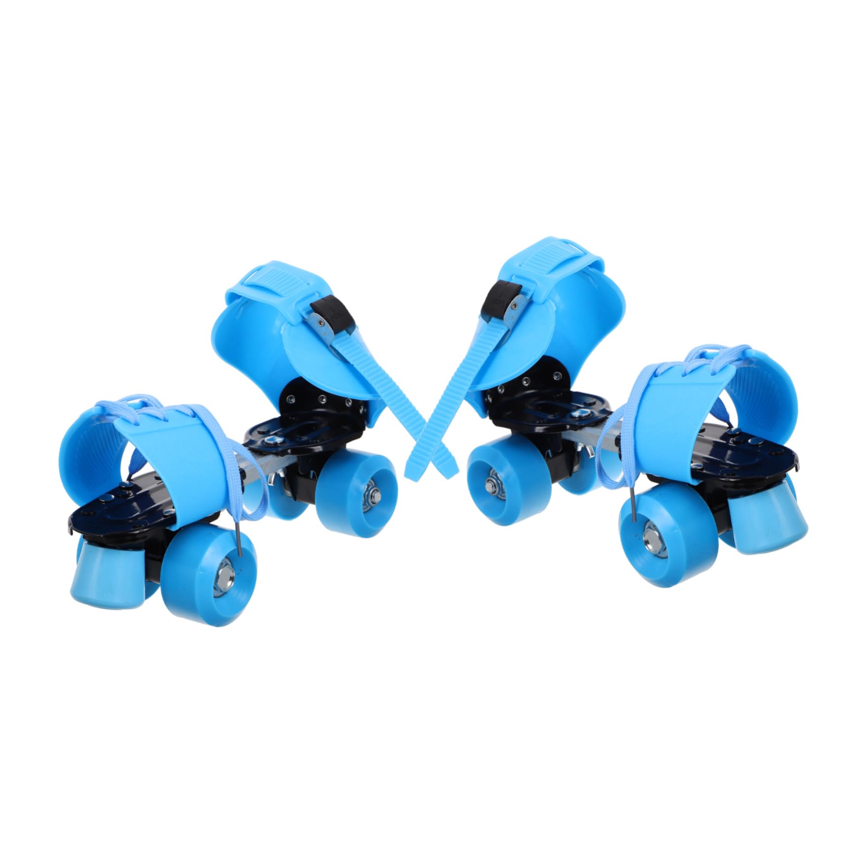 NAMOARLY Boys and Girls Double Row Skates Adjustable Roller Shoes Skate Shoes Boys and Girls Skating Supply Simple Training Tool for Child