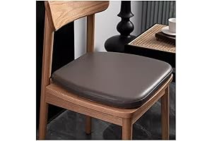 Luxurious U-Shaped Leather Dining Chair Cushions