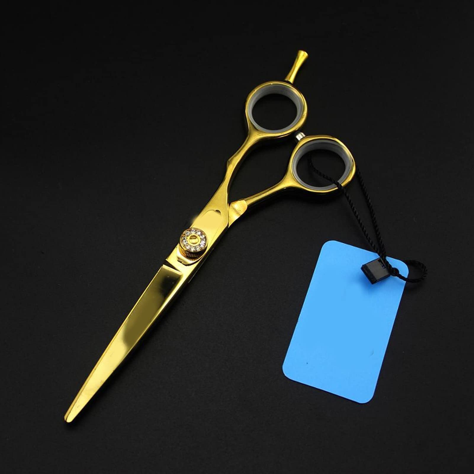 Golden Barber Professional Hairdressing Shears Scissor Set Barber Hair Cutting Thinning Shears Tools (5.5inch Thinning A)