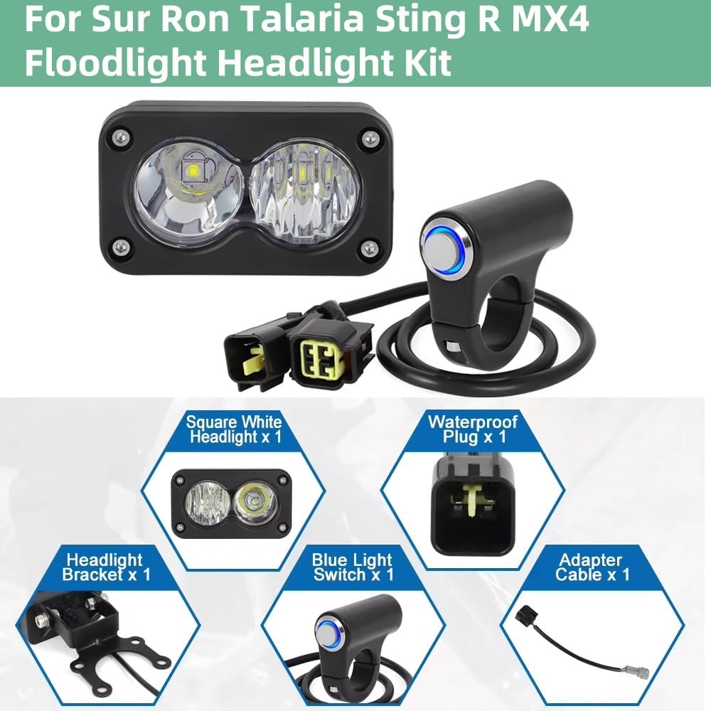 Per Talaria Sting R MX fendinebbia faretti
