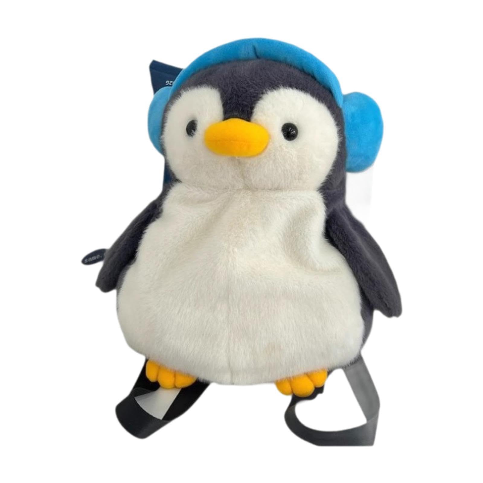 Club Bollywood®Cute Penguin Plush Doll Backpack Soft for Woman 11.4x15inch Small Travel Bag|Clothing Shoes & Accessories|Womens Handbags & Bags-image-17