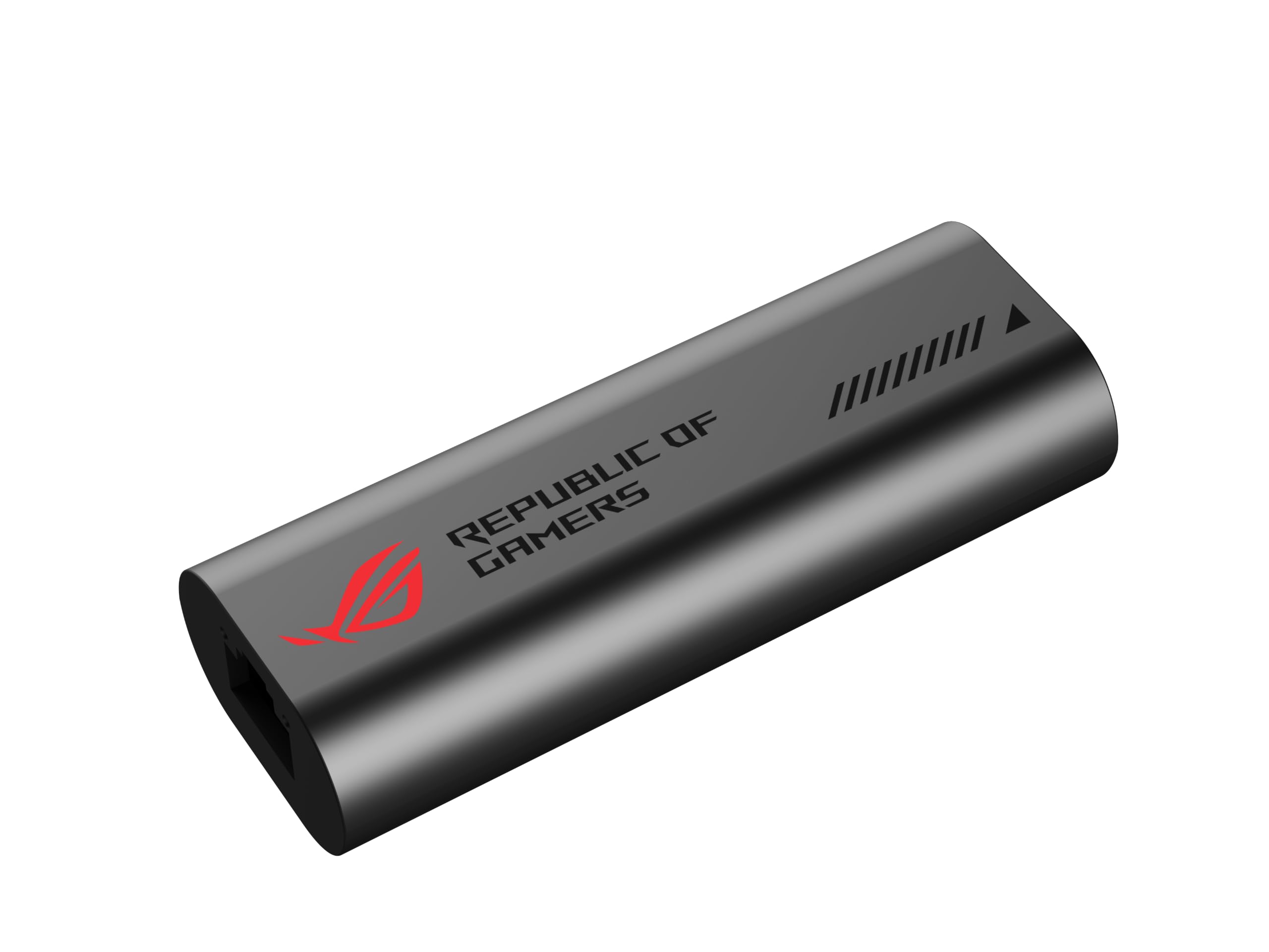 ASUS ROG USB-C10G, Adattatore Ethernet da 10 GB, USB-C/USB-A, Nero | Design 2 in 1, Porta USB 3.2 Gen 2x2, Compatibile con Thunderbolt, per Processori Windows, Linux, macOS, iOS & Android