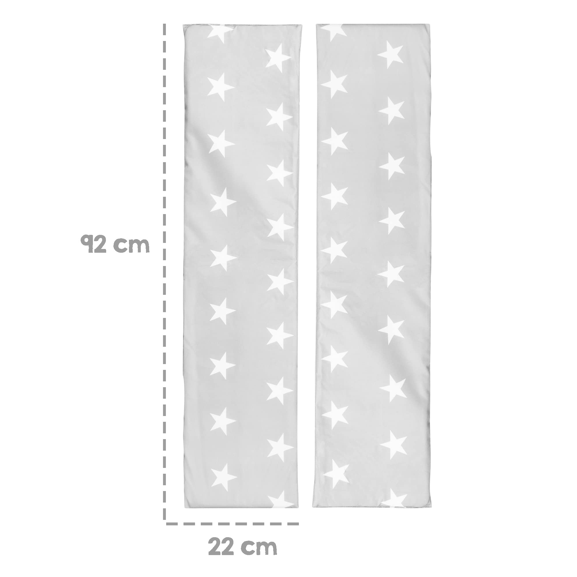 roba Set di Sedute per Bambini Picnic con Tavolo, 2 Panche, Ombrellone e Cuscini – Legno Grigio