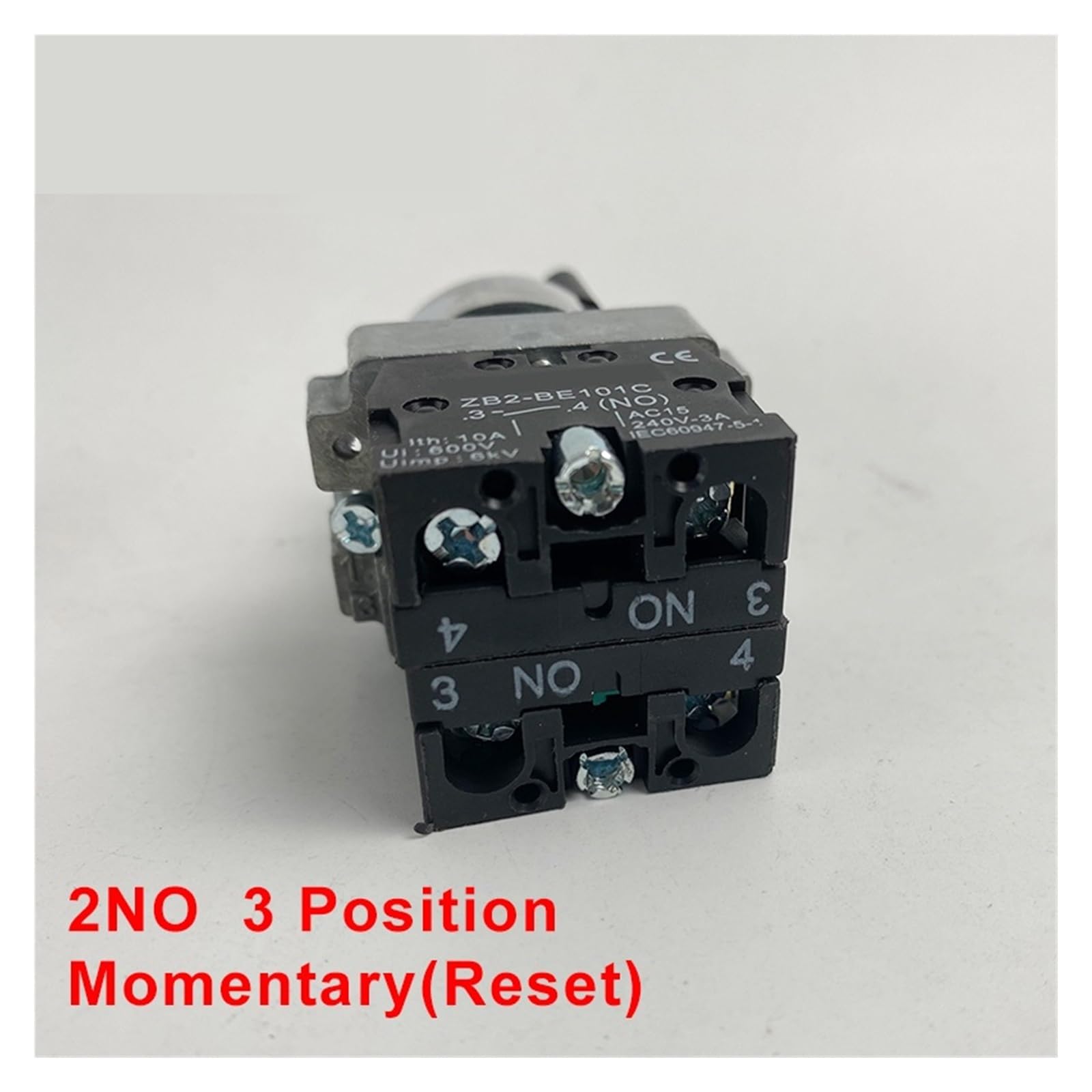 przełącznik, Pokrętło 22 mm, 2/3-pozycyjny, zatrzaskowy(XB2 BD53,20pcs)