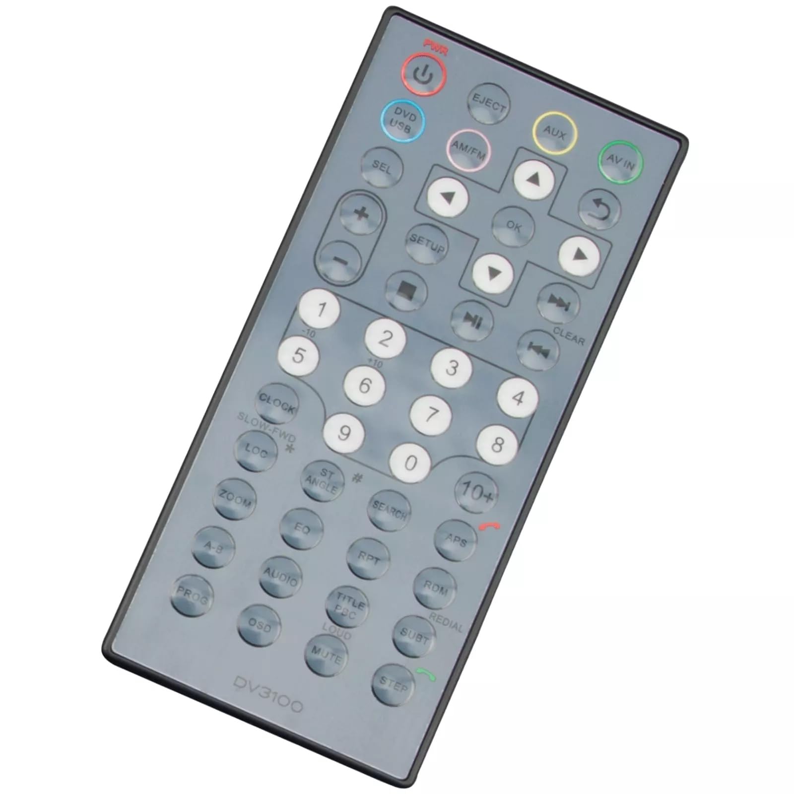 DV3100 Replacement Remote Control Compatible with Furrion Entertainment System DV3100S DV 1100
