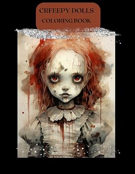 CREEPY DOLLS COLORING BOOK
