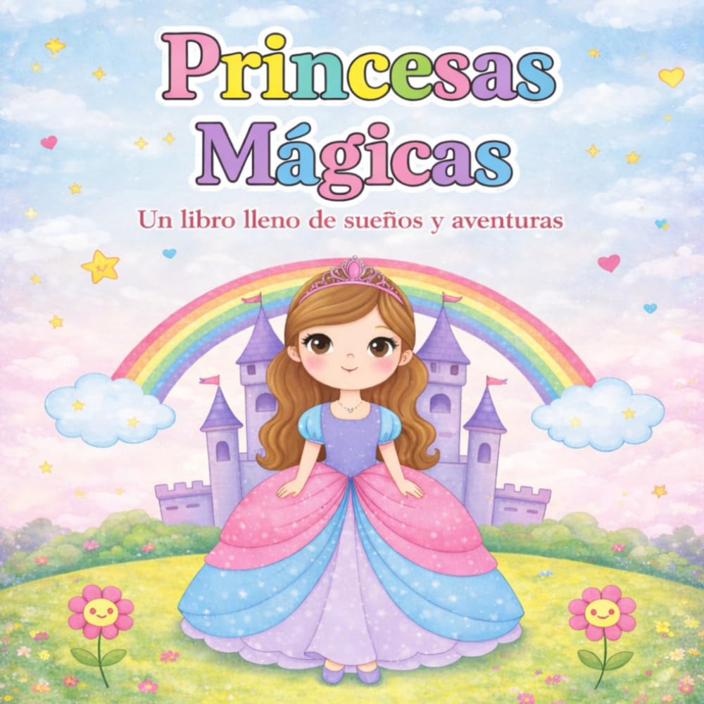 Princesas Mágicas: Un libro lleno de sueños, amistad y aventuras encantadas