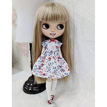 リカちゃん ブライス アウトフィット ～おさかなワンピース～ Amazon.co.jp: rakulifey ブライス衣装 ワンピース アウト