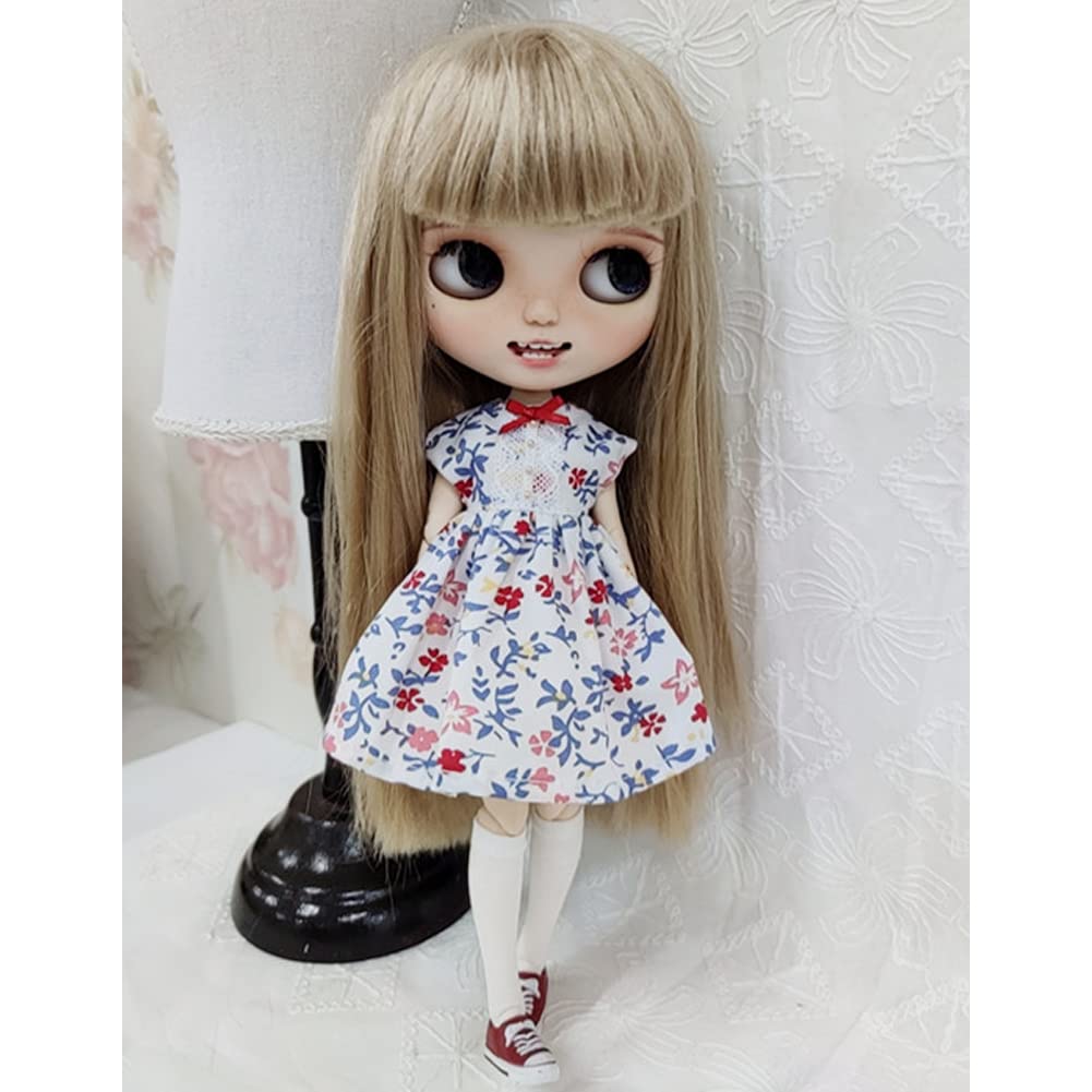 Amazon.co.jp: rakulifey ブライス衣装 ワンピース アウト