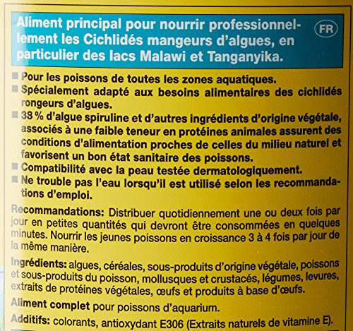 JBL NovoMalawi 3001200 Hoofdvoer voor algenetende cichliden, vlokken, 5,5 l - Afbeelding 8