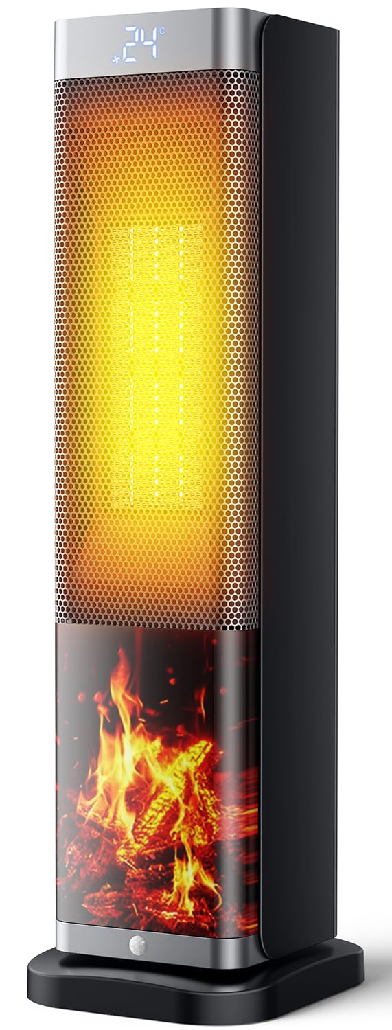 Amazon | セラミックヒーター 【2025年AI自動制御モデル・節電