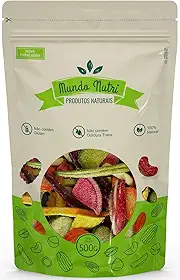 500g Mix De Vegetais Desidratados Chips Mundo Nutri