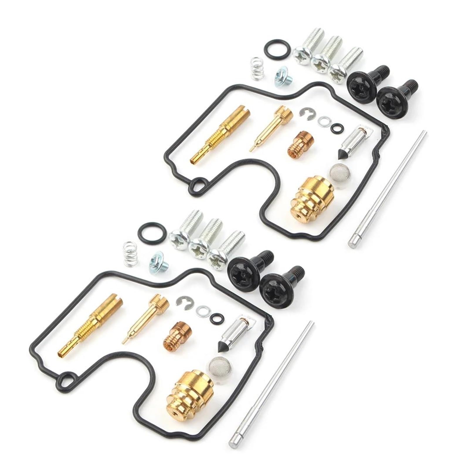 2Sets Motorcycle Carburetor Gaskets Jets Rebuild Repair Kits for SU&ZUKI SV650 SV650S SV 650 S 1999 2000 2001 2002
