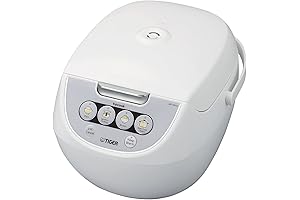 TIGER 10-Cup Micom Rice Cooker with Food Steamer