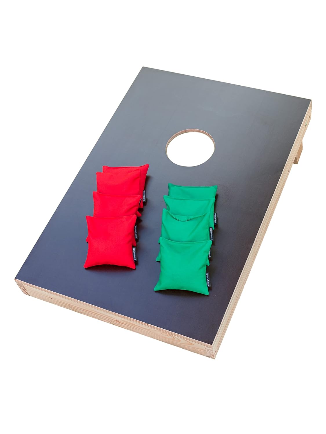 Cornhole Set mit einem Brett und 8 Säckchen Top Qualität made in