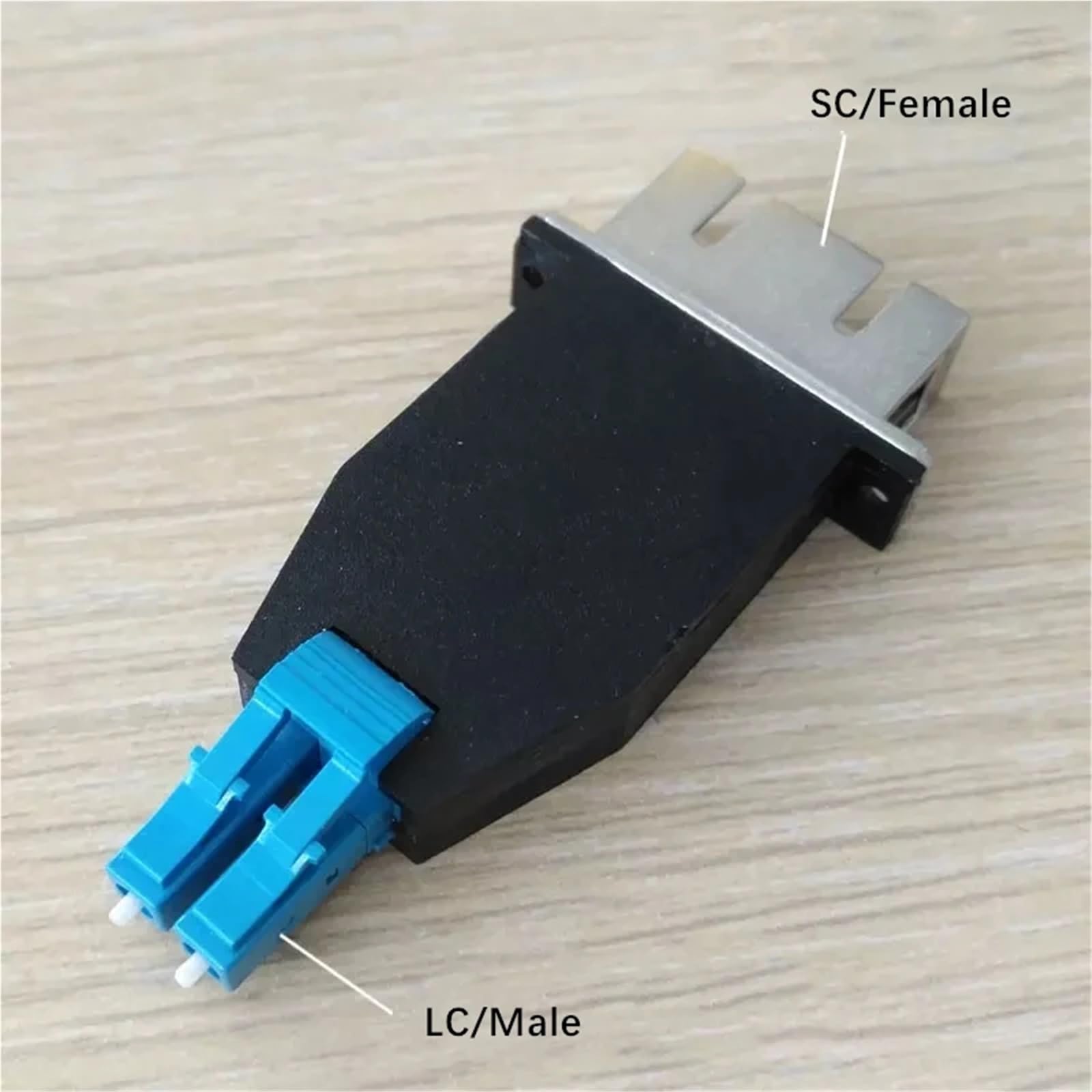 Adaptateur Fibre Duplex LC-SC SM MM SC-LC DX Coupleur Fibre Optique Double connecteur Adaptateur Hybride FM,(MM 50-125)