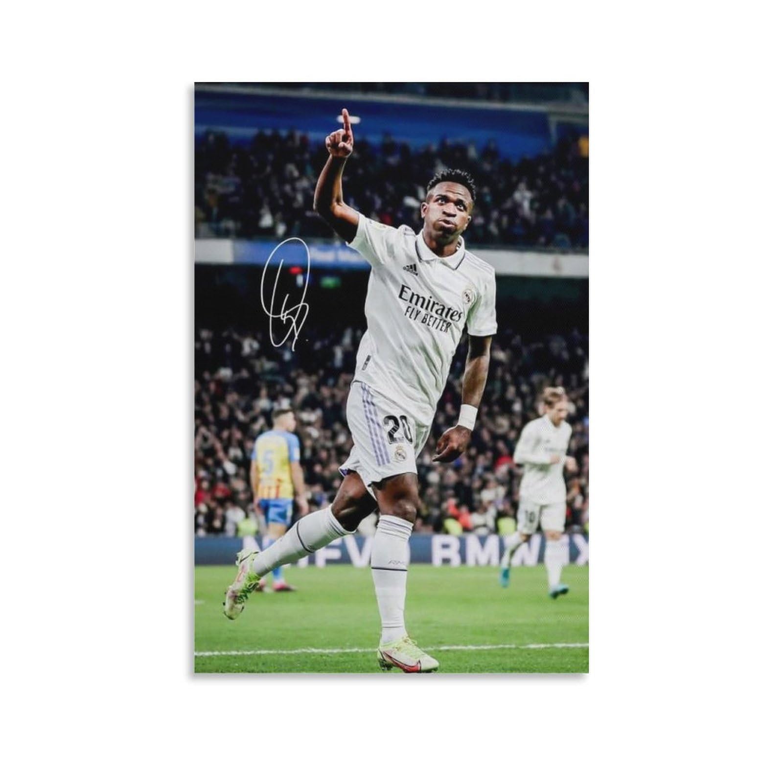 ASUIU Vinicius Jr Canvas Poster Print Photo Art Painting Canvas Poster Home Modern Decor Posters 08x12inch(20x30cm)