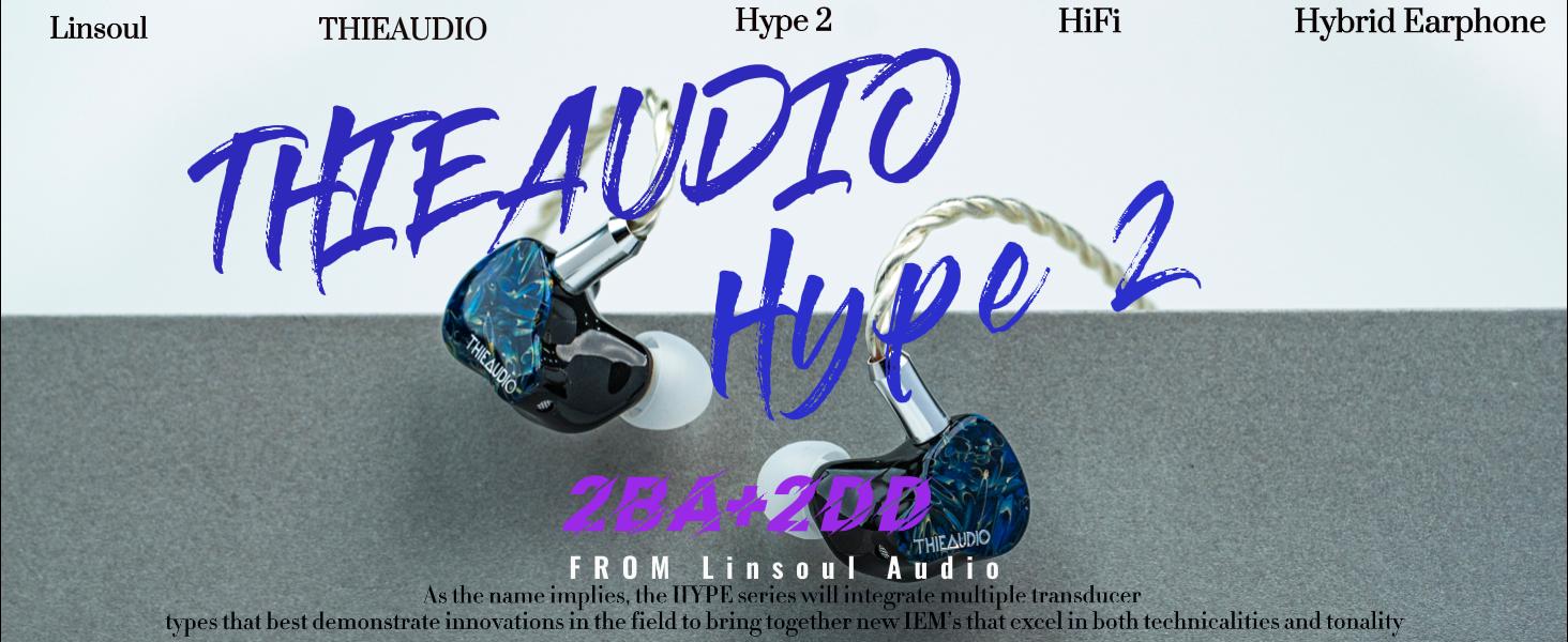 THIEAUDIO Hype 2 ハイブリッド型イヤホン