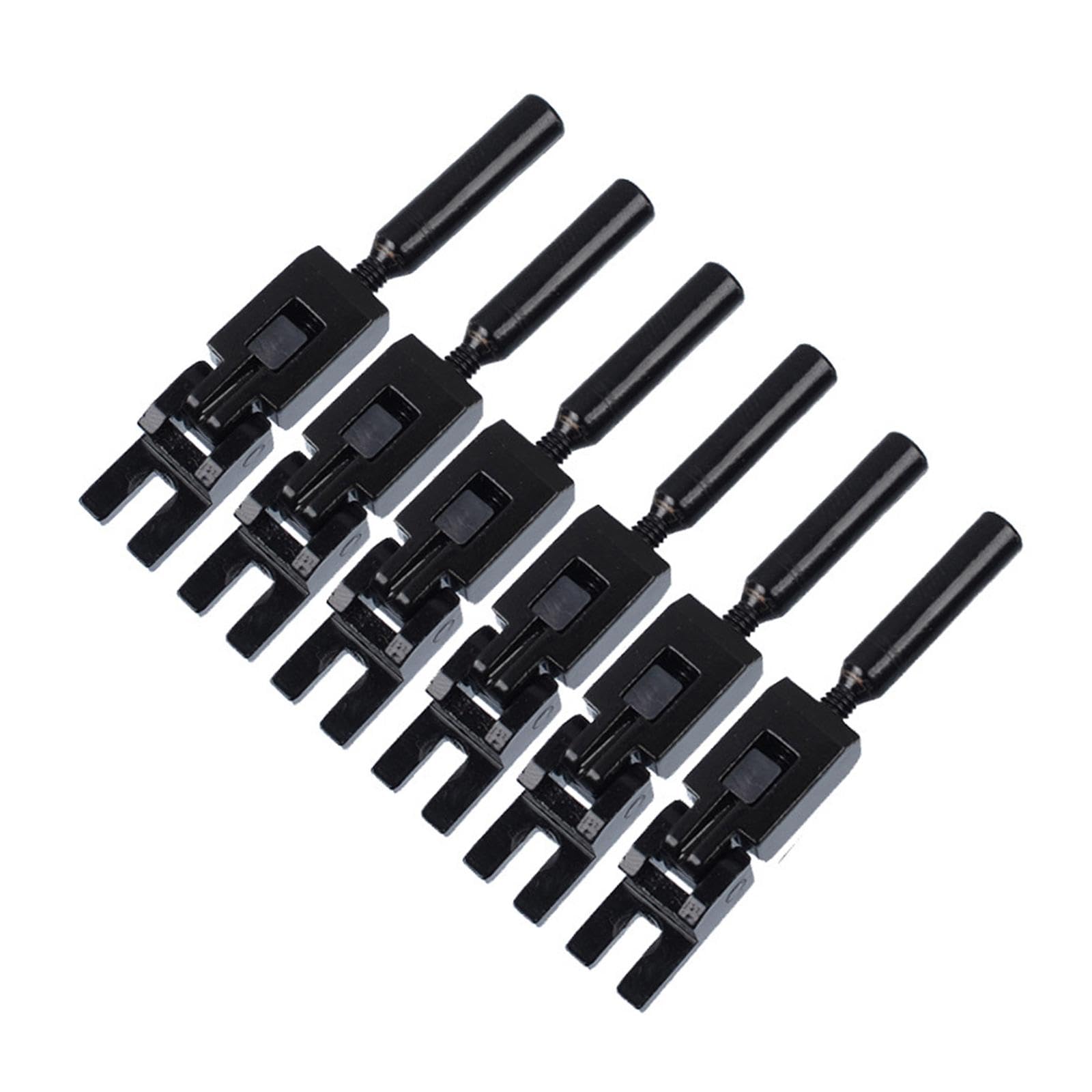 Atorse 6 Pieces Roller Bridge Tremolo Saddles Hardware Solid Metal For Diy Projects Blackmusical Instruments & Gear | Guitars & Basses | Parts & Accessories | Guitar Parts | Saddles-image-31