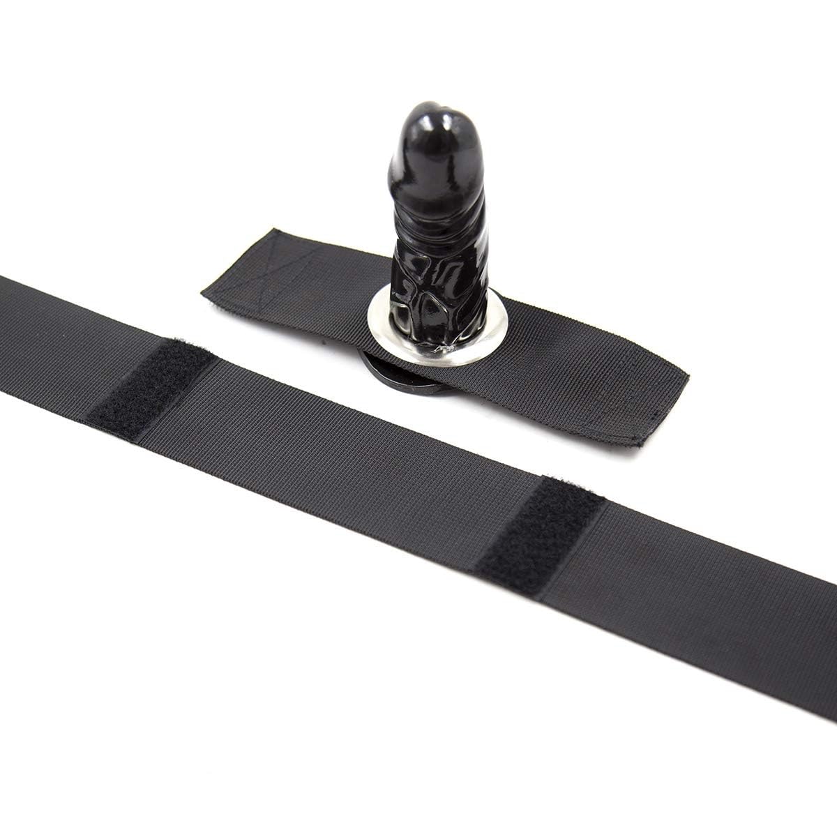 Gambe in nylon regolabili SM con dildo, tappo for pene rimovibile, dildo in silicone, bavaglio bondage BDSM, bavaglio bondage for pene for uomini, donne e coppie
