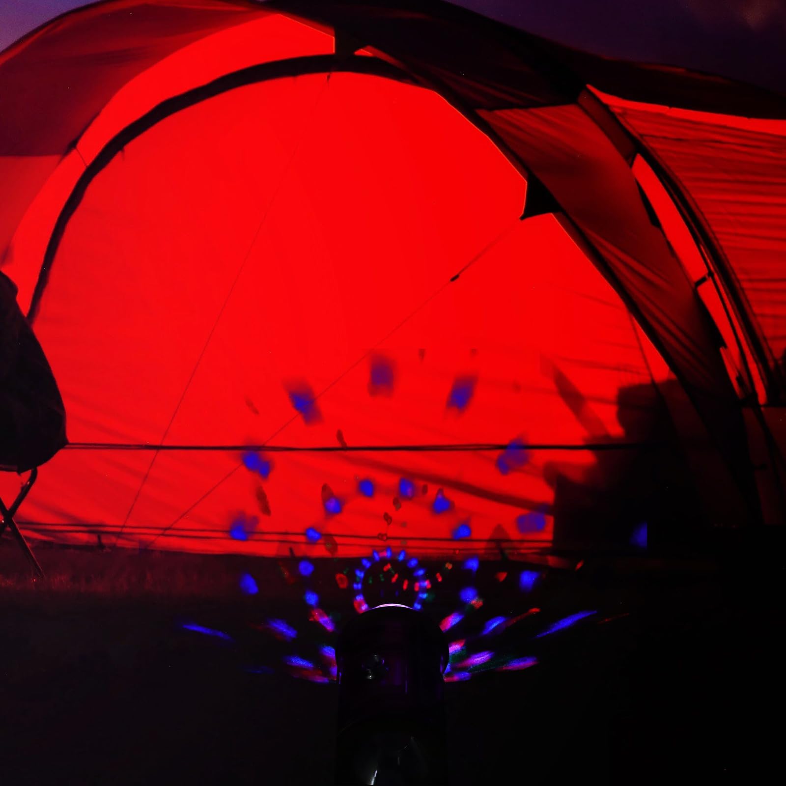 Lámpara LED Recargable para Camping Portátil, Luz de Tienda de Campaña Dorada, Luz de Emergencia Multifuncional para Actividades al Aire Libre y Senderismo