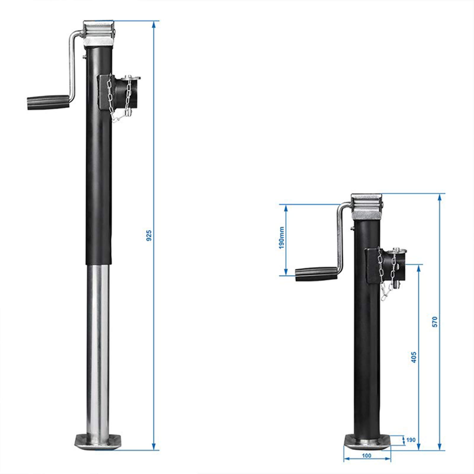 APT Support de stationnement dépliable | 2500 kg | Hauteur 57-95 cm | Ø environ 57 mm