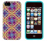 iPhone 5 / 5S Case, DandyCase PERFECT PATTERN *No Chip/No Peel* Flexible Slim Case Cover for Apple iPhone 5 / 5S - LIFETIME WARRANTY [Ornamental Floral Paisley]