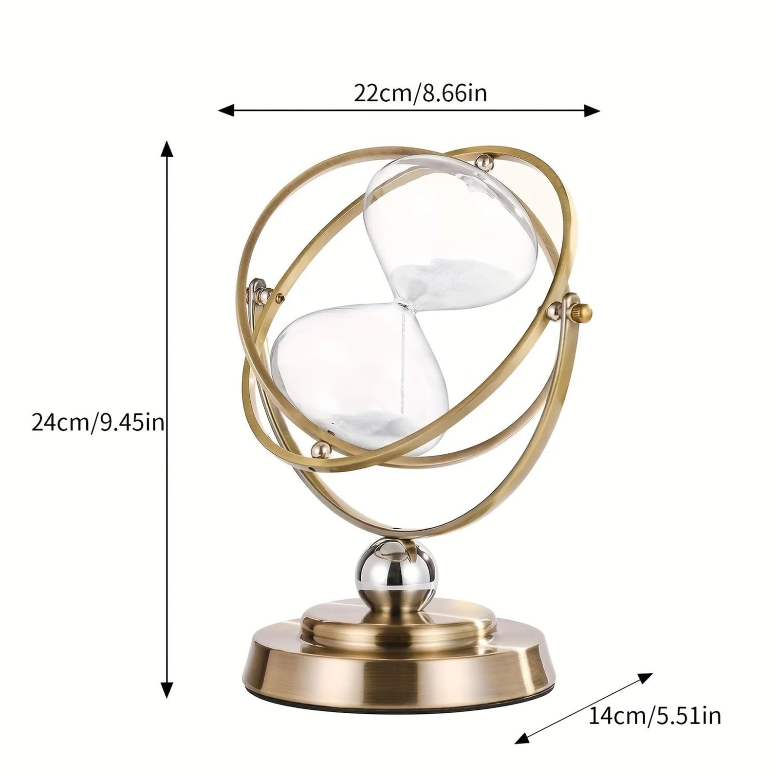 1 Temporizador de Reloj de Arena. para Decoración