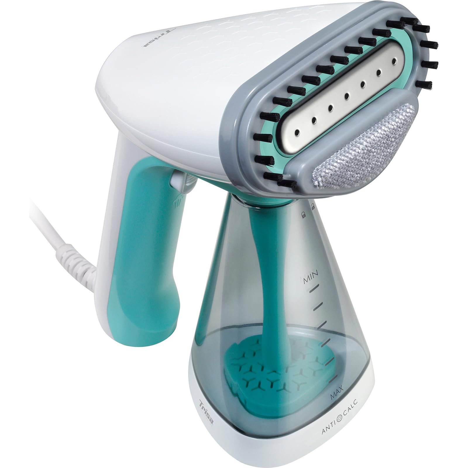 Trisa Fresh Up Dampfbürste 1500W, 35g/min, 35 Sek Aufheizzeit, PET-Adapter