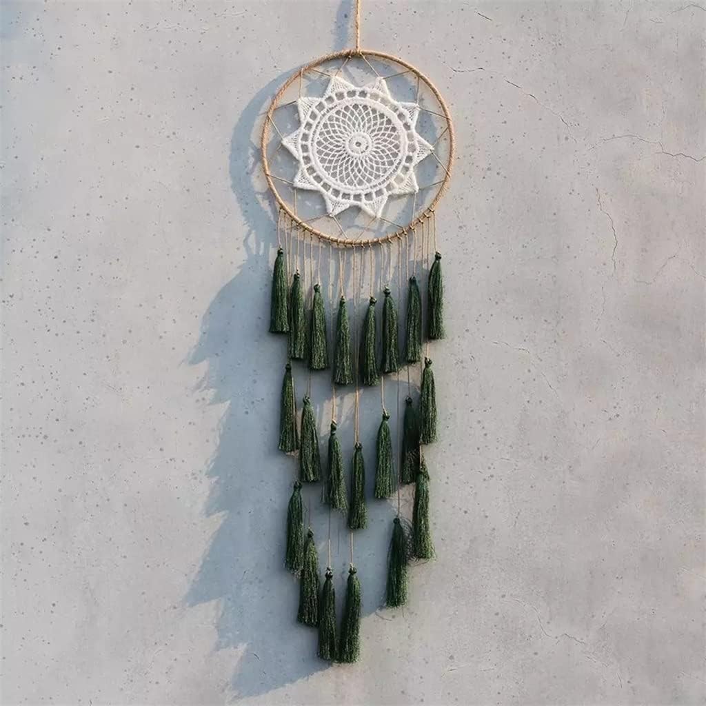 Dream Catcher Room Decoration Large Tassel Dream Catcher Girls Room Decor for Women Men (Color : D)
