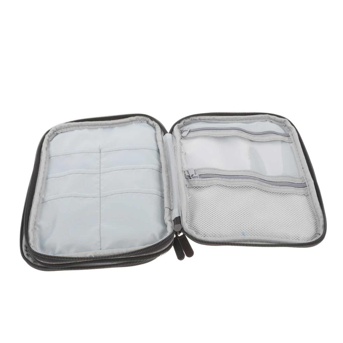 Borsa Porta Ferri da Maglia capacità Ampia Oxford Organizer Multi-Scomparto per Strumenti da Maglia e Uncinetto per Viaggi