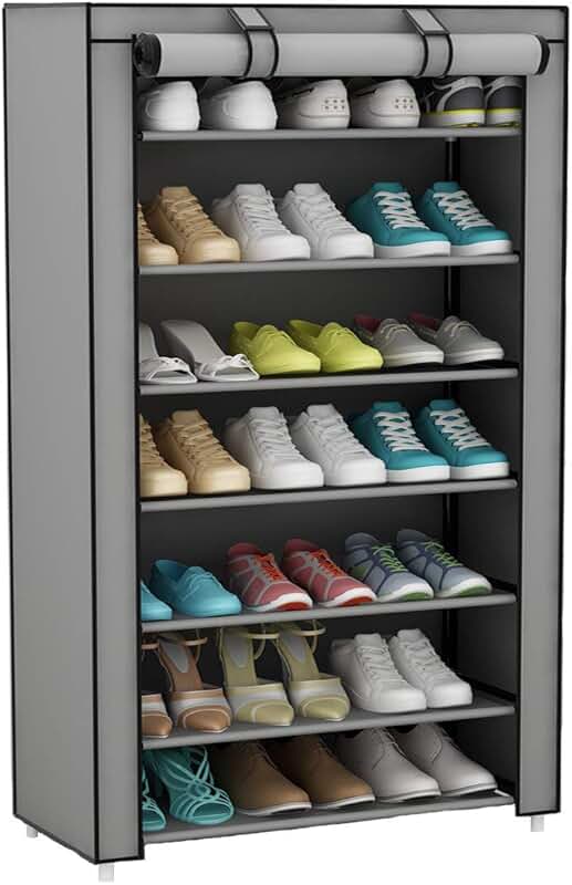Amazon.co.uk canvas shoe storage rack