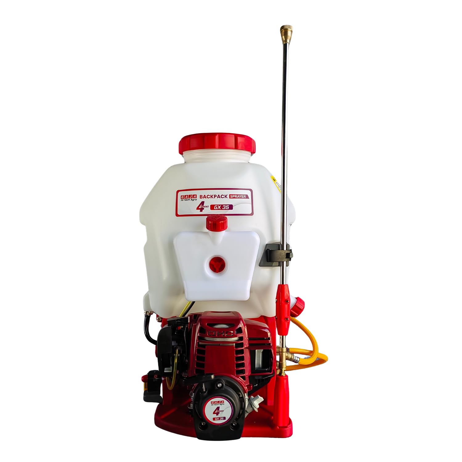 Gaja Hi-Tech Agro GX-35 4-Stroke Knapsack Power Sprayer | 35CC