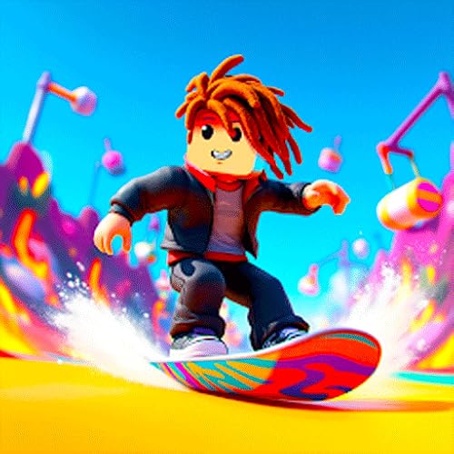 Parkour Obby Snowboard