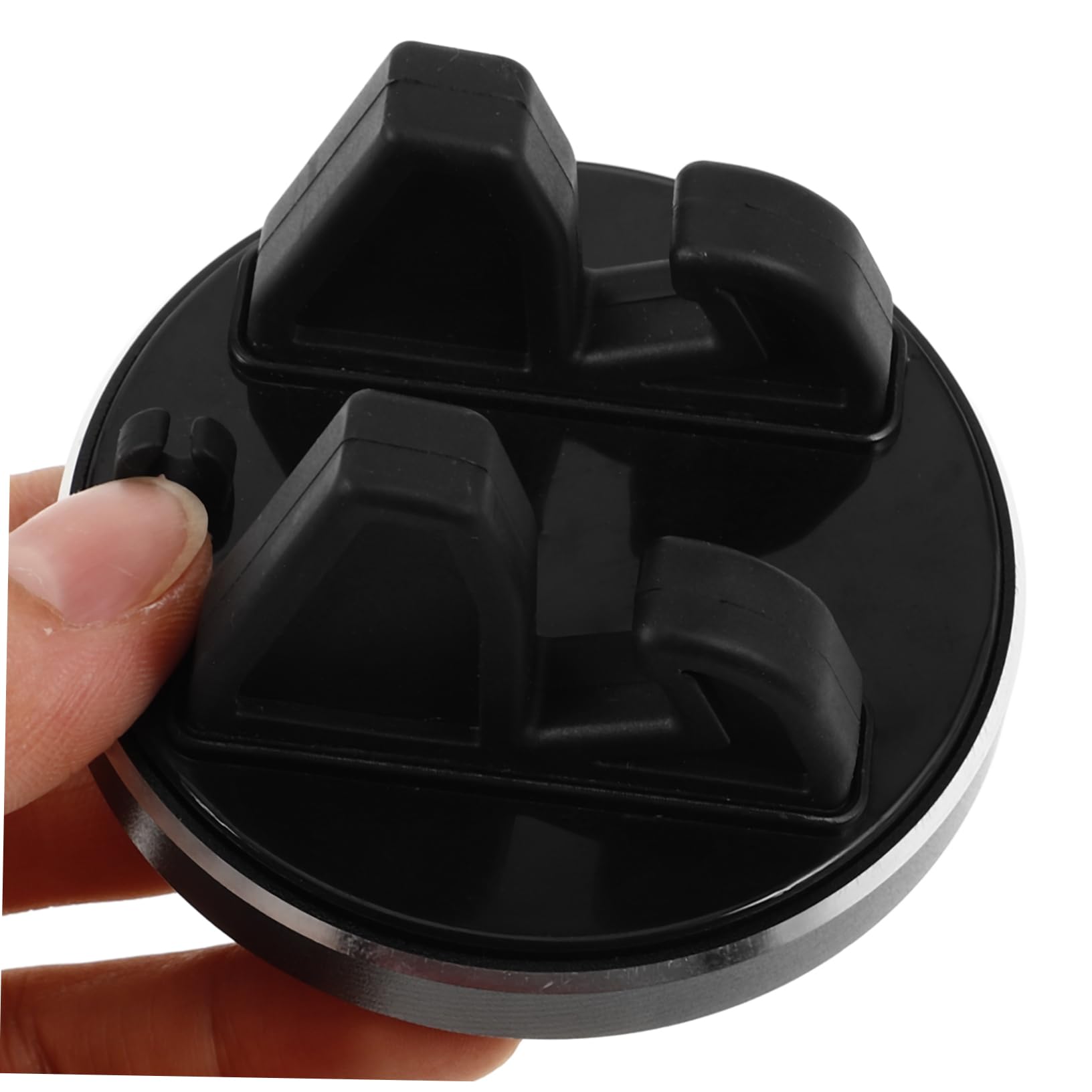 OSALADI 3pezzi Supporto Telefonico Rotante Silicone Per Auto e Casa Porta Smartphone Per Cruscotto Facile Da Utilizzare Nero