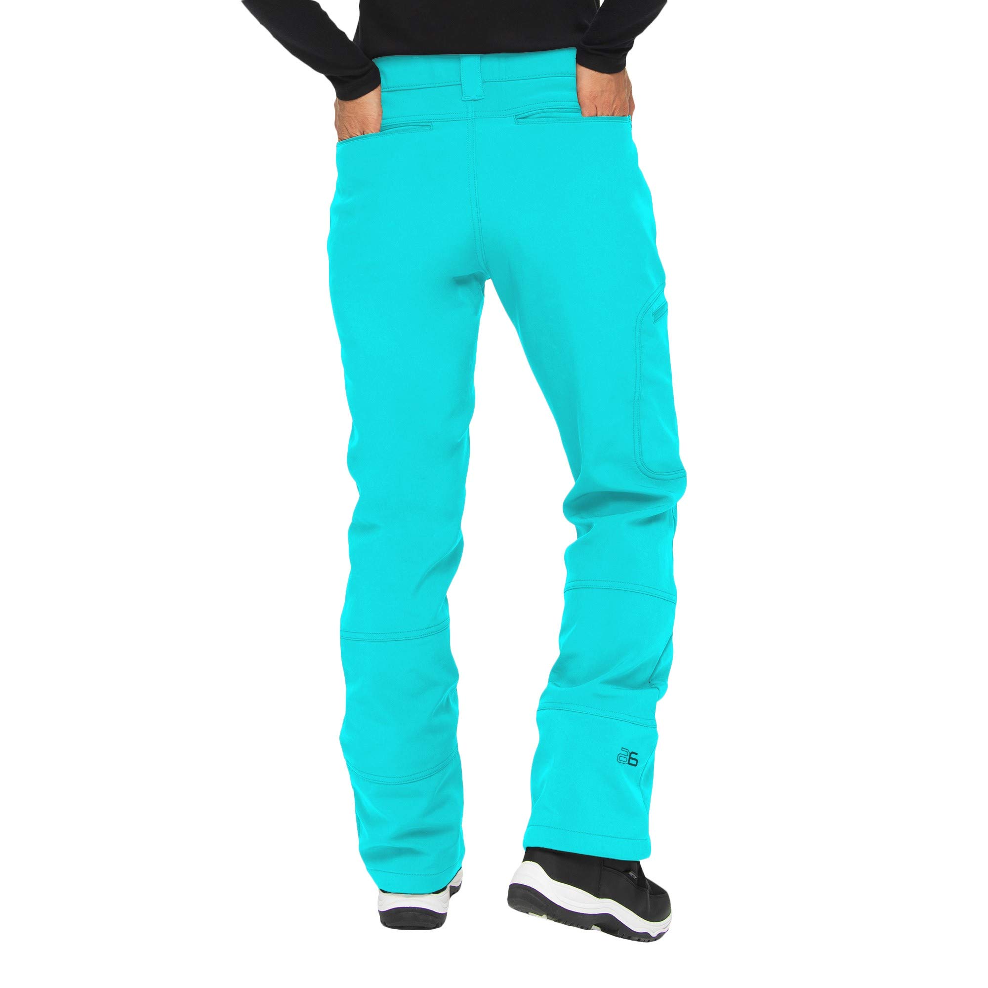 ARCTIX - Sarah Pantaloni Softshell Foderati in Pile, Pantaloni da Neve Donna