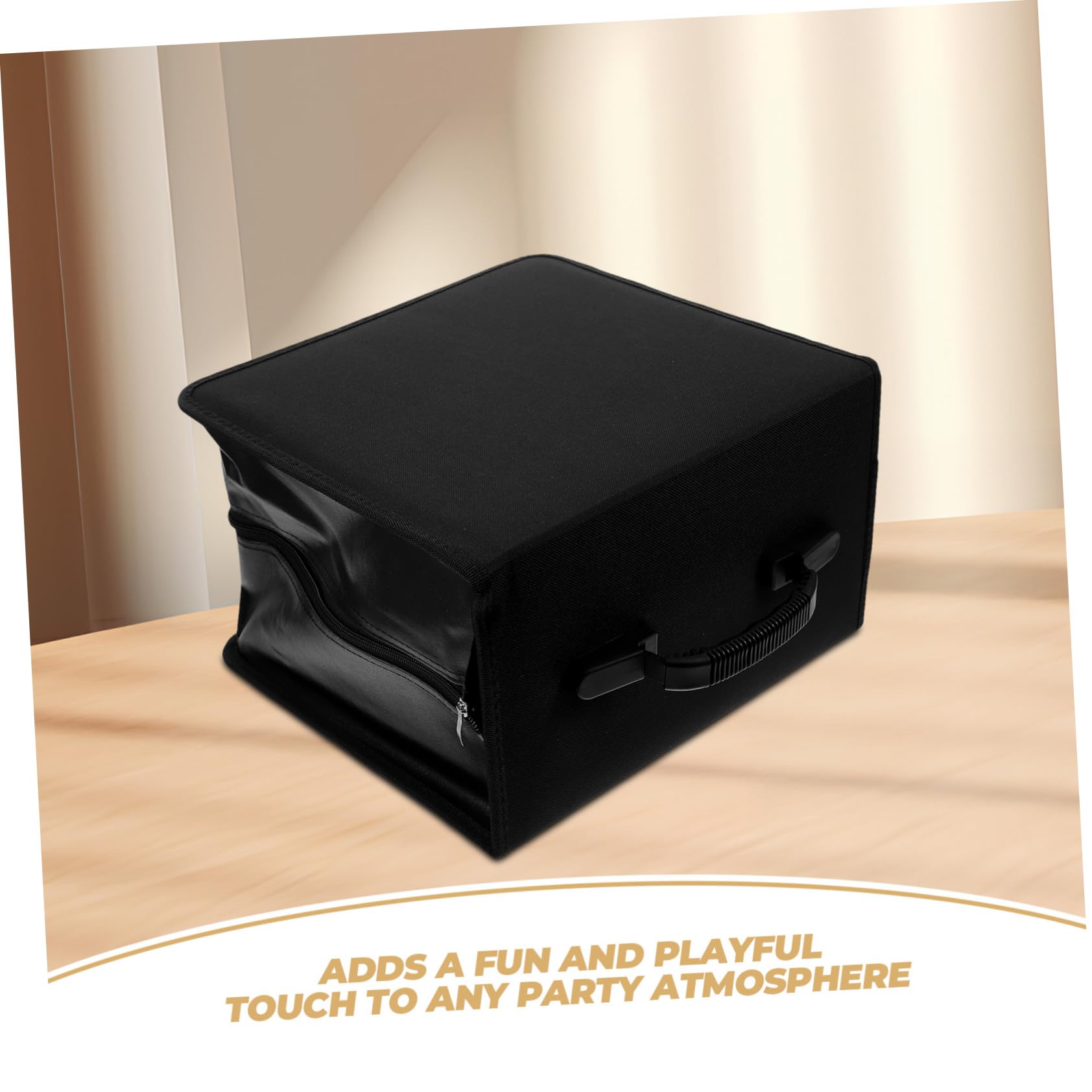 Custodia Porta CD e Dvd in PU con Maniglia Organizer da Posti per Dischi Custodia Protettiva Anti-Usura per Auto e Viaggi Grande capacità e Multiuso