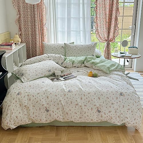 Aojim Pure Cotton Duvet Cover Set For Kids Adults cover